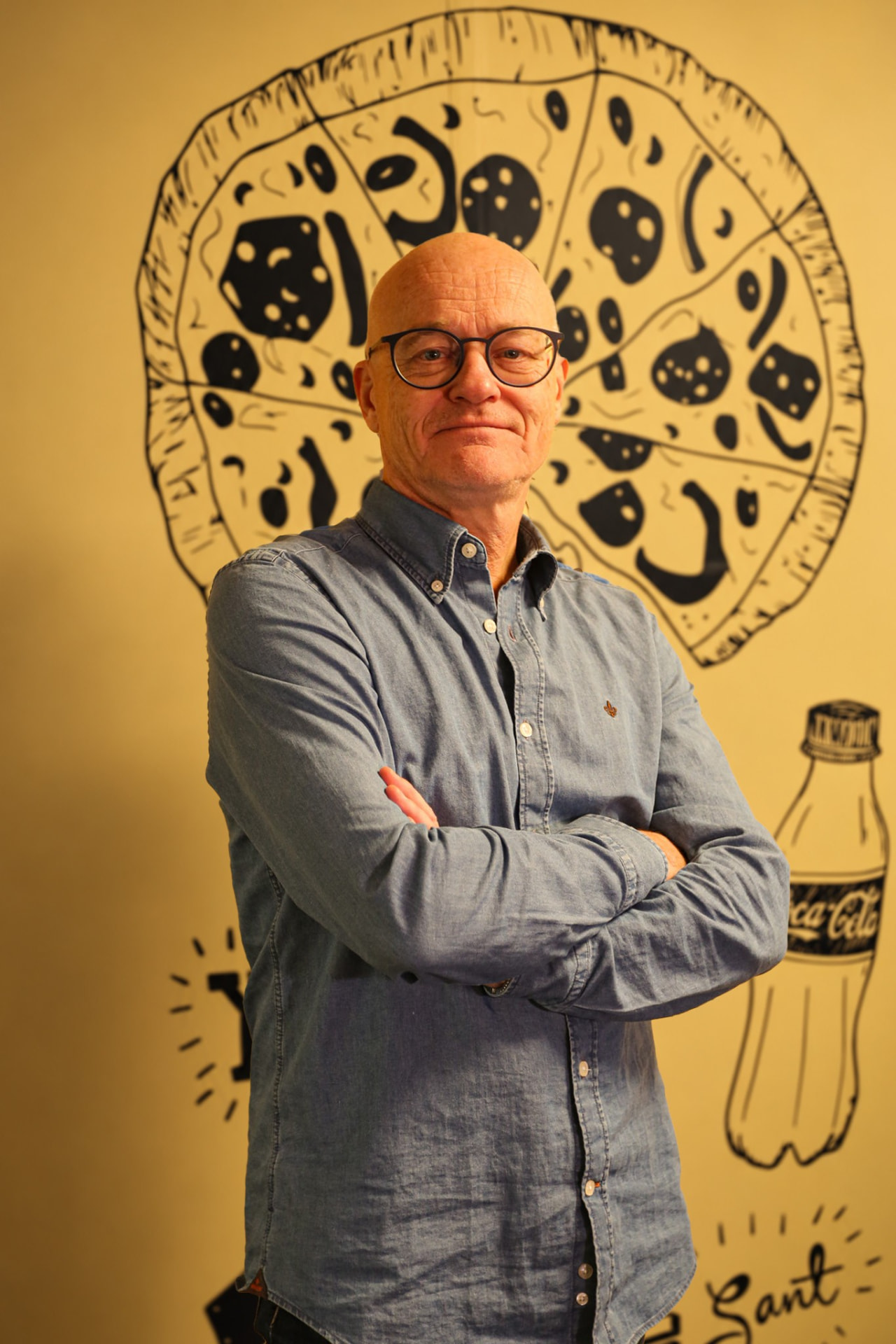 Portrett av Ernst Kåre Dybing